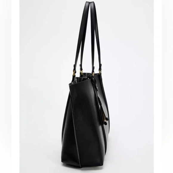 Zara Tote Bag Black - Picture 6 of 10